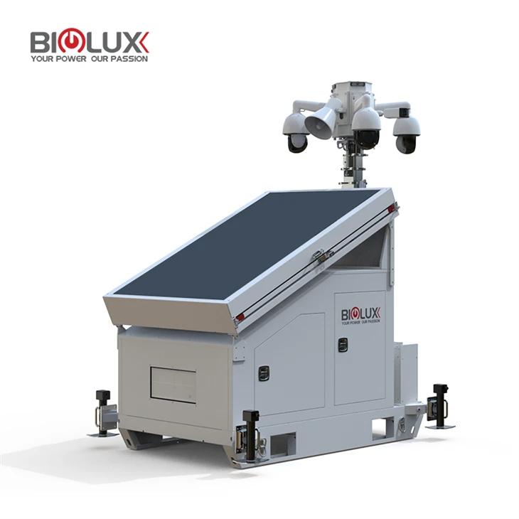Durable Mobile Power Surveillance Solution Outdoor factory