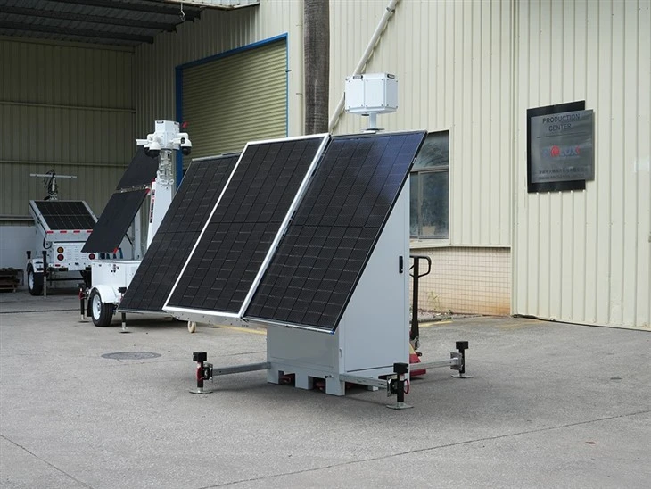 Newest HiCUBE Solar-Powered Monitoring Tower factory