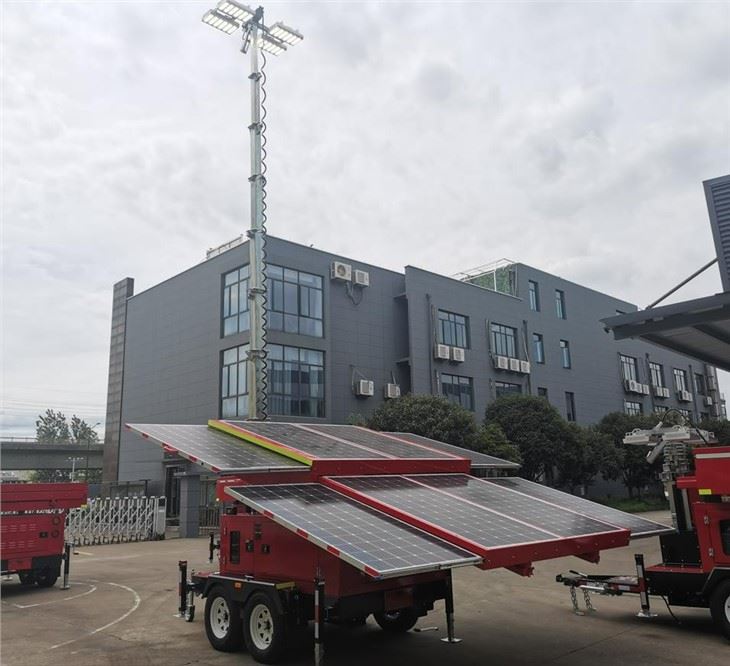 mobile light tower 77